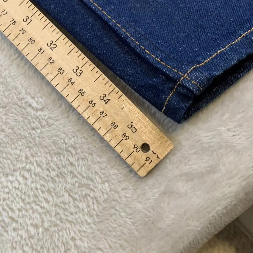 Levi’s 18505-0214 Jeans 30x36‎ Blue Vintage 80s High Rise Straight Leg Dark Wash